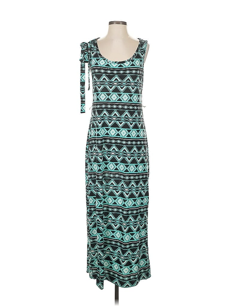 Pre-owned Aqua Blues Casual Dress In Blue