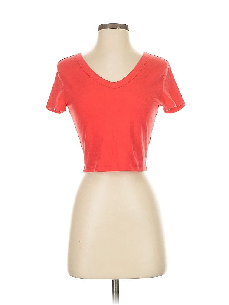 WILD FABLE Pre-owned Short Sleeve T-shirt In Red