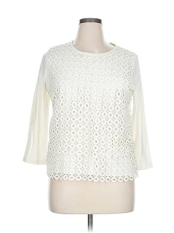 J.Crew 3/4 Sleeve Top (view 1)