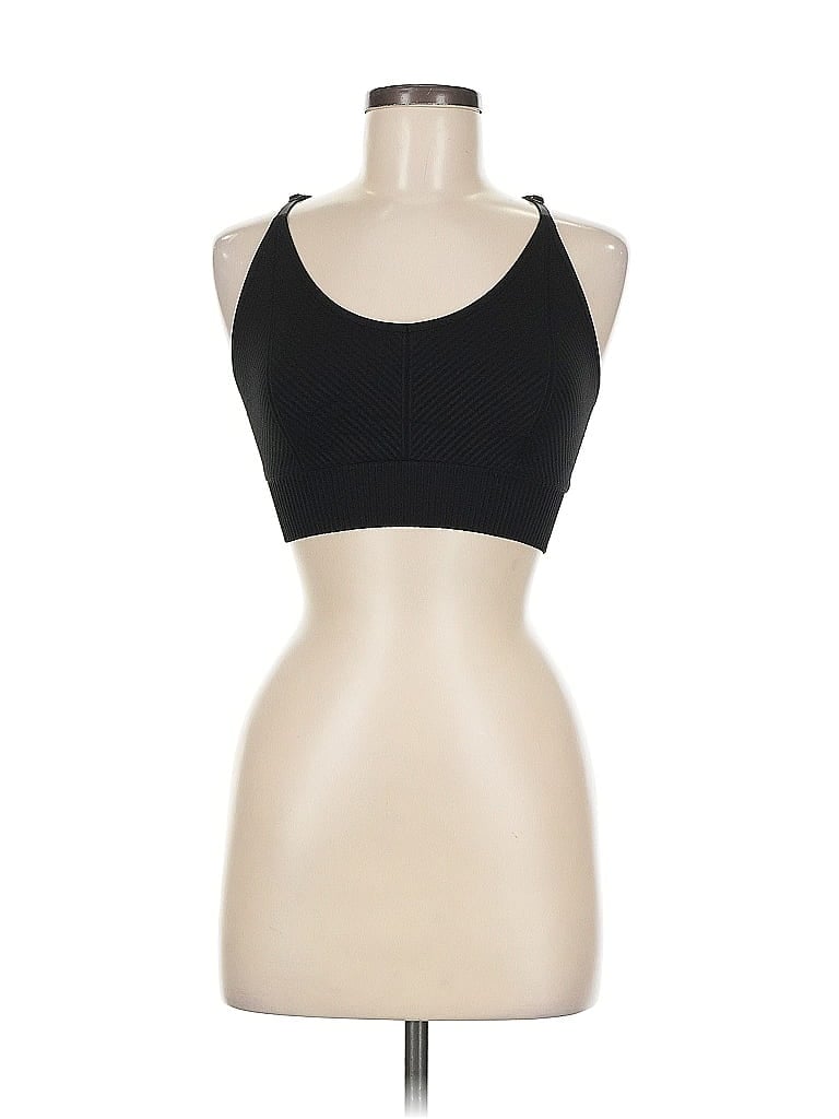 Pre-owned Victoria's Secret Pink Tank Top Black Halter Neckline Tops