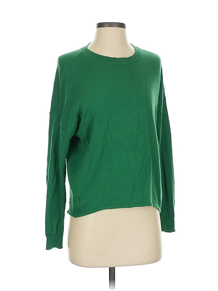 Pre-owned Trouve Pullover Sweater In Green