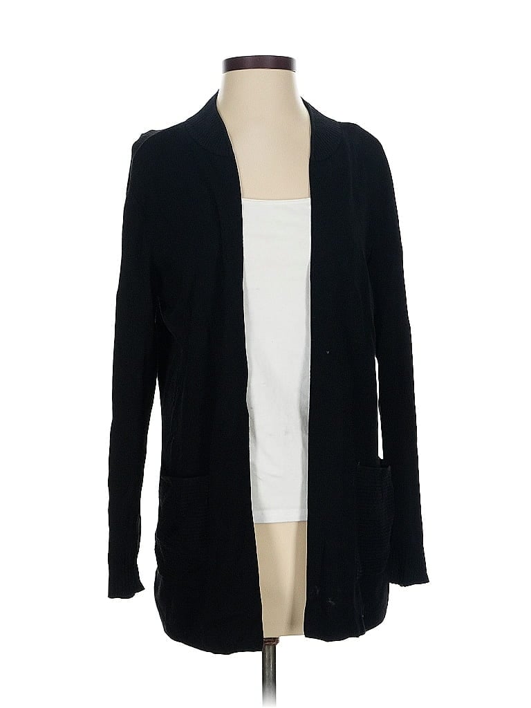 DUE PER DUE Pre-owned Cardigan Sweater In Black