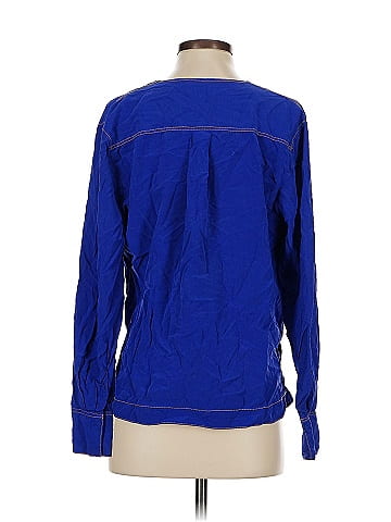Rag & Bone Long Sleeve Silk Top (view 2)