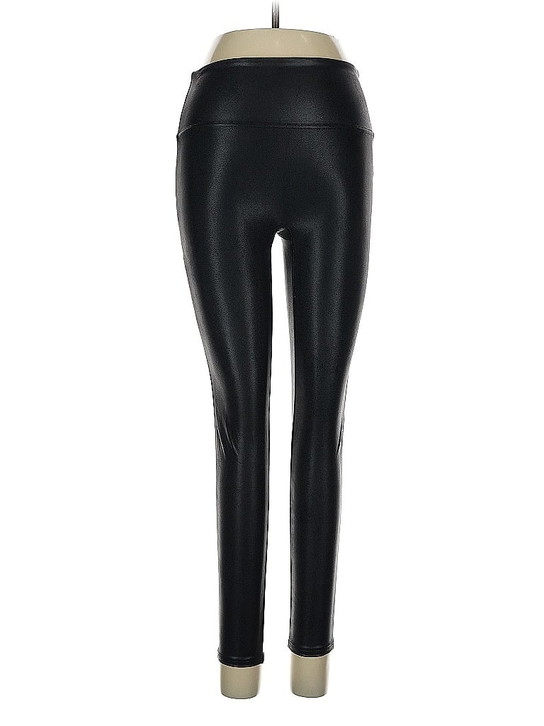 Pre-owned Spanx Active Pants In Black