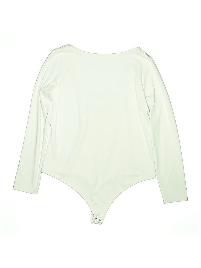 Pre-owned Express Bodysuit In White