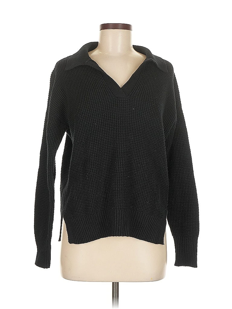 Pre-owned Unbranded Pullover Sweater In Black