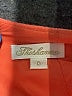 Shoshanna Solid Orange Cocktail Dress Size 0 - photo 6