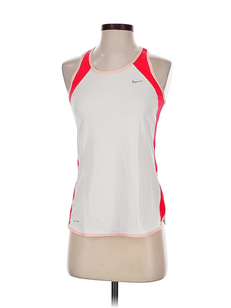 Pre-owned Nike Active Tank Top In White