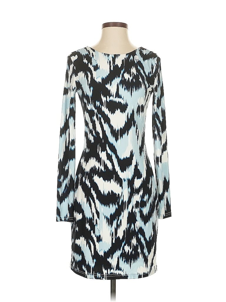 Pre-owned Jennifer Lopez Cocktail Dress In Blue