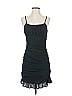 BCBGeneration 100% Polyester Solid Black Cocktail Dress Size S - photo 1