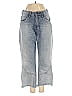 ONE X ONETEASPOON 100% Cotton Chevron-herringbone Blue Jeans Size 26 waist - photo 1