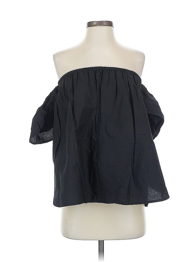 Pre-owned Asos Design Sleeveless Blouse In Black