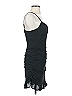BCBGeneration 100% Polyester Solid Black Cocktail Dress Size S - photo 4