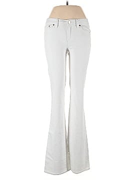 パンツ TORY BURCH Women Straight Pants 165330 302 DARK OLIVA GREEN Tory Burch Women's Jeans On Sale Up To 90% Off Retail | ThredUp