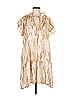 SOFIA Tie-dye Tan Brown Casual Dress Size M (estimated) - photo 1