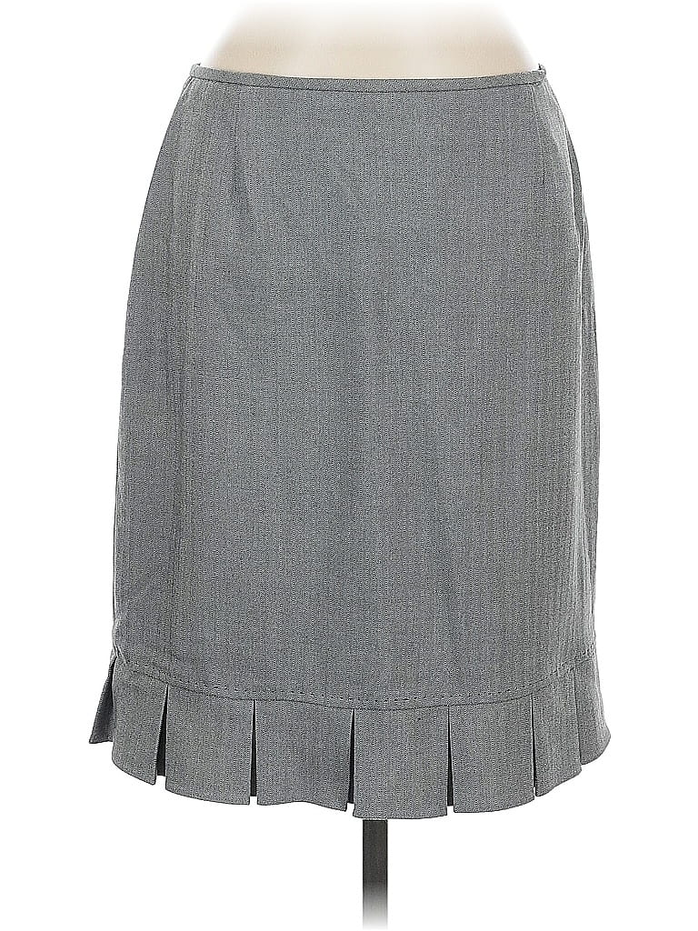 Pre-owned Unbranded Casual Skirt In Gray