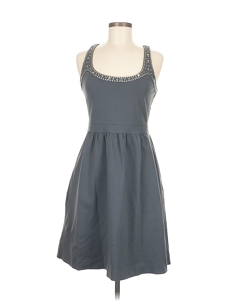 Pre-owned Cynthia Rowley Tjx Casual Dress In Gray