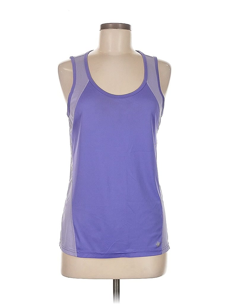 Pre-owned Tek Gear Active Tank Top In Purple