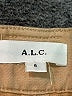 A.L.C. Solid Tan Khaki Shorts Size 6 - photo 3