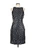 Julia Jordan 100% Polyester Animal Print Gray Cocktail Dress Size 10 - photo 1
