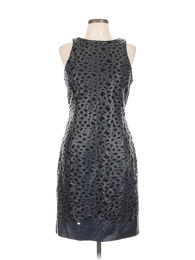 Pre-owned Julia Jordan Cocktail Dress In Gray