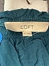 Ann Taylor LOFT 100% Viscose Solid Teal Romper Size M - photo 3