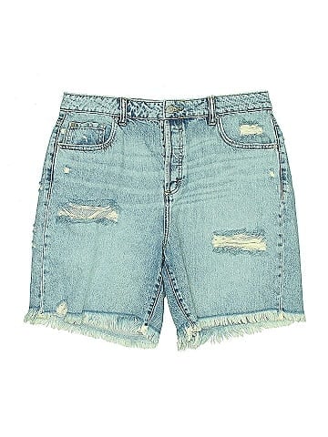 Zenana Denim Shorts (view 1)