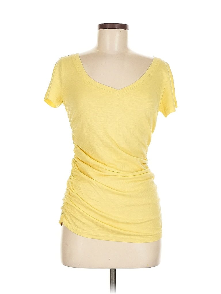 Click to view more detailed imagery on our partner's website Pre-owned Caslon Short Sleeve T-shirt In Yellow