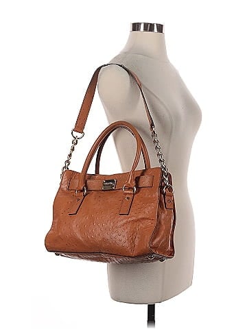 MICHAEL Michael Kors Leather Satchel (view 2)