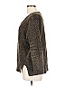 Romeo & Juliet Couture Metallic Brown Green Pullover Sweater Size L (estimated) - photo 5