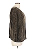 Romeo & Juliet Couture Metallic Brown Green Pullover Sweater Size L (estimated) - photo 4