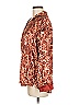 Unbranded Animal Print Brown Long Sleeve Blouse Size M - photo 5