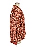 Unbranded Animal Print Brown Long Sleeve Blouse Size M - photo 4