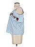Dizzy Lizzy 100% Cotton Blue Tank Top Size XS - photo 5