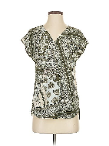 Soho JEANS NEW YORK & COMPANY Short Sleeve Blouse (view 1)