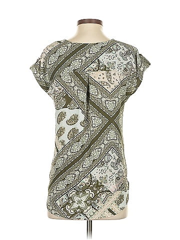 Soho JEANS NEW YORK & COMPANY Short Sleeve Blouse (view 2)
