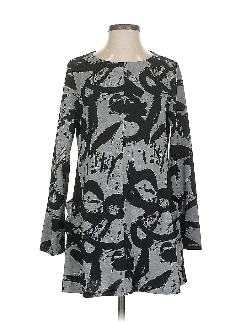 Pre-owned Assorted Brands Casual Dress In Gray