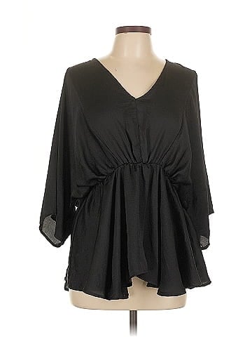 Glam 3/4 Sleeve Blouse (view 1)
