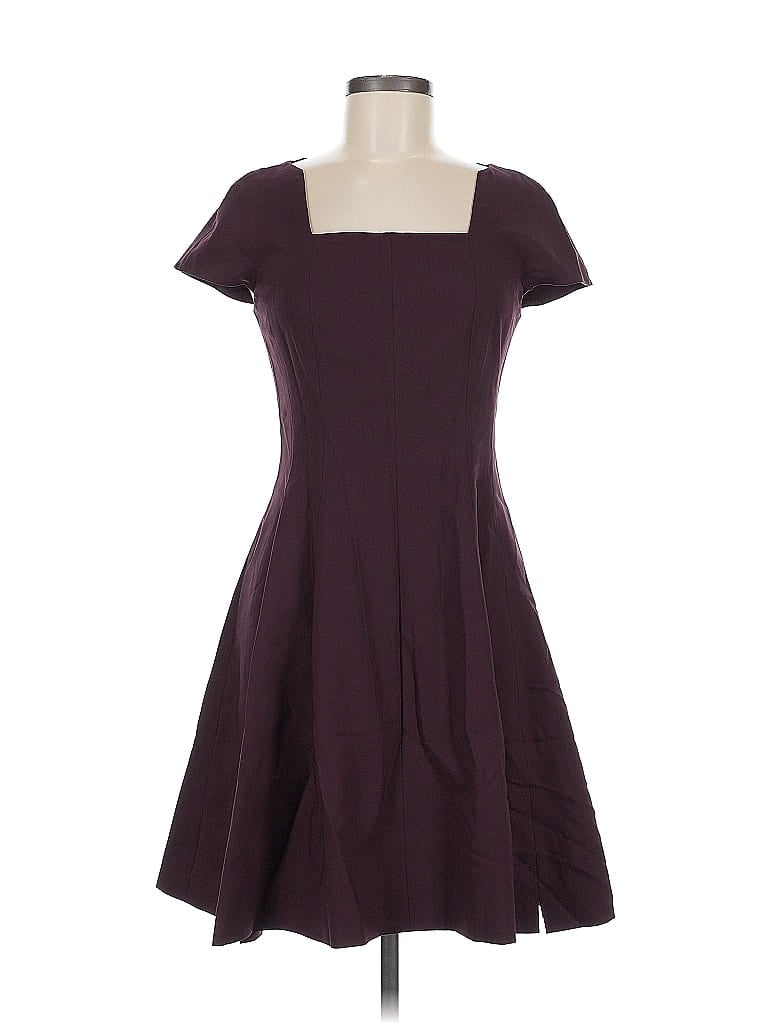 Pre-owned Rachel Roy Casual Dress In Burgundy