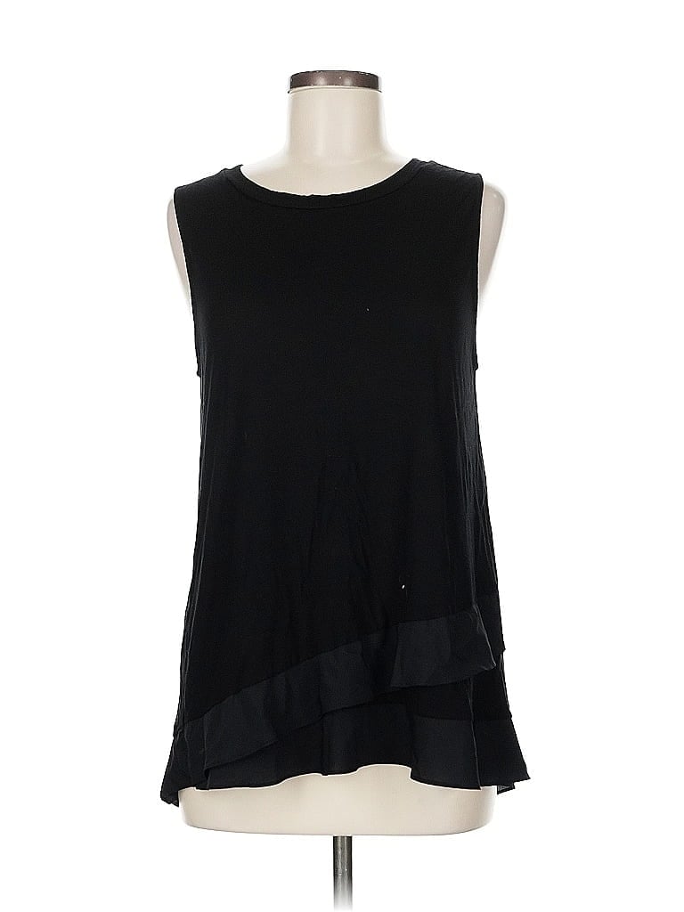 Pre-owned Banana Republic Sleeveless T-shirt In Black