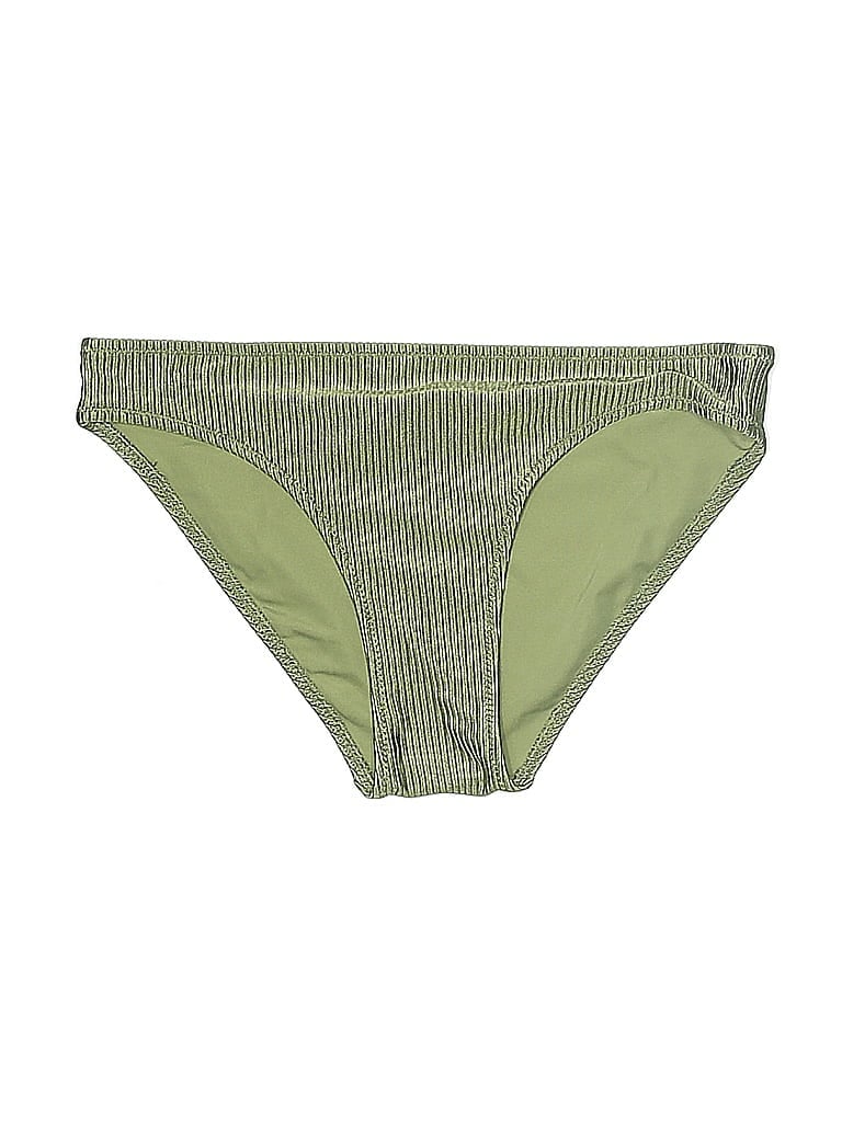 Pre-owned Aerie Swimsuit Bottoms In Green