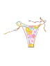 Unbranded Floral Yellow Pink Swimsuit Bottoms Size M - photo 1