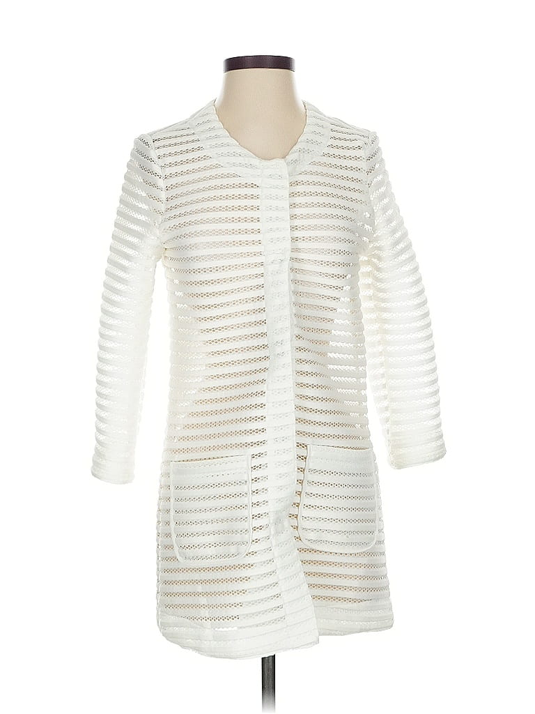 Pre-owned Patrizia Luca Coat In White
