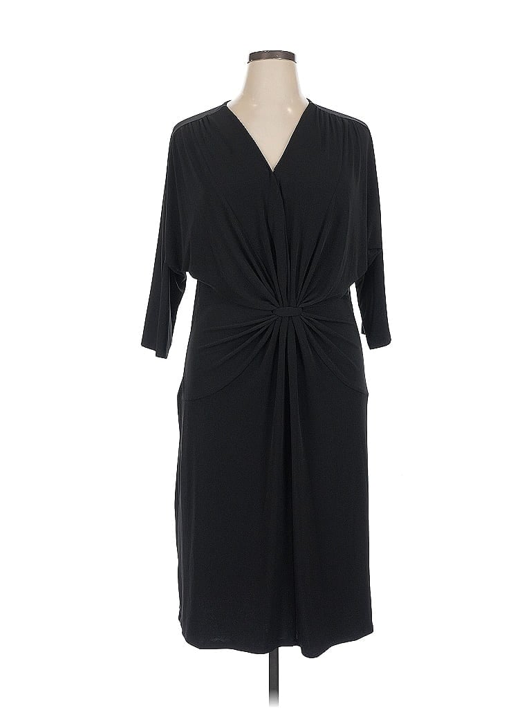 Pre-owned Lily Casual Dress In Black