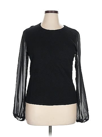 Ann Taylor LOFT Outlet Long Sleeve T-Shirt (view 1)