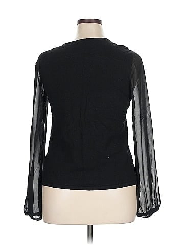 Ann Taylor LOFT Outlet Long Sleeve T-Shirt (view 2)