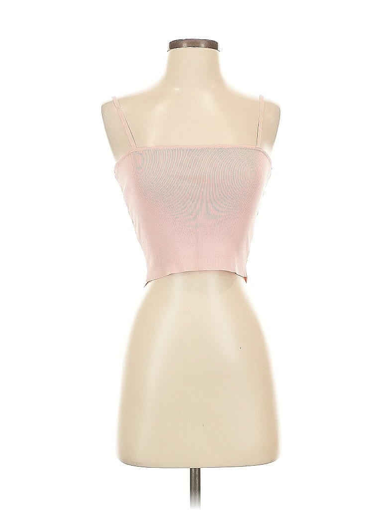 Pre-owned Seek The Label Sleeveless Top Pink Square Neckline Tops