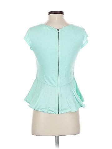 Alice + Olivia Short Sleeve Silk Top (view 2)