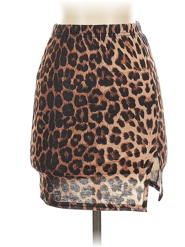 Pre-owned Nasty Gal Inc. Casual Skirt In Brown