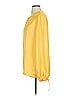BOSS by HUGO BOSS 100% Polyester Yellow Long Sleeve Blouse Size 4 - photo 5